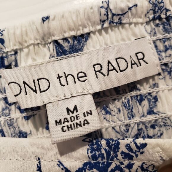 BEYOND THE RADAR WOMEN'S FLORAL SLEEVELESS MIDI DRESS Size M - Picture 8 of 14